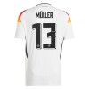 Maglia ufficiale Germania Muller 13 Casa Euro 2024 per Uomo